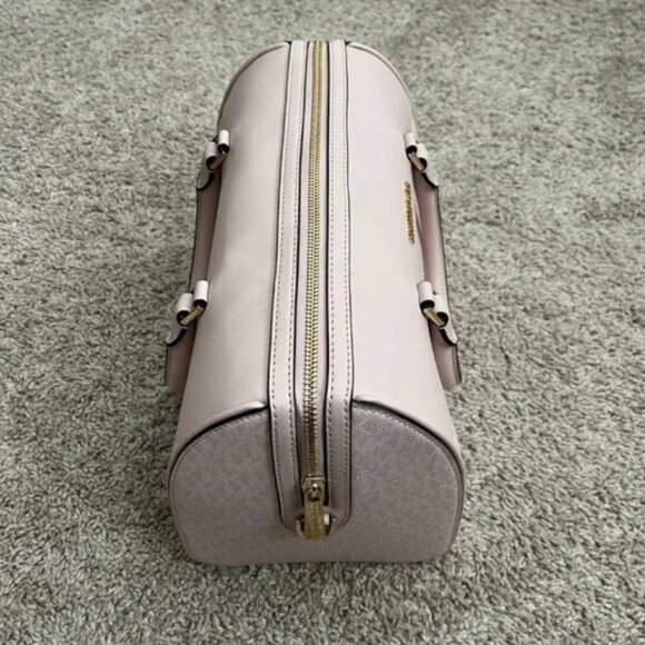 Michael Kors Jet Set Medium Travel Duffel Satchel Handbag โข Light Powder Blush - Picture 4 of 7